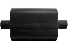 Flowmaster 15 colorado super 44 series muffler, 2.50in in (c) / out (c), 4in x 9.75in x 13in case: ea