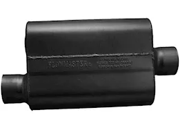 Flowmaster 40 series delta flow muffler, 3.00in in (o) / out (c): ea