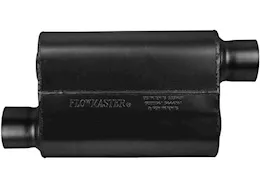 Flowmaster 40 series delta flow muffler, 3.00in in (o) / out (o): ea