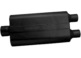 Flowmaster 50 series delta flow muffler, 3.00in in (c) / 2.25in out (d): ea