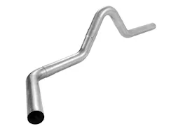 Flowmaster Tailpipe, 4.00", universal 4 piece kit, requires w