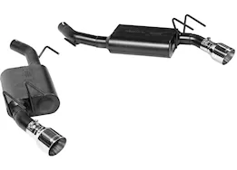 Flowmaster 10-15 camaro 3.6l v6, axle back system, 2.50in mandrel bent tubing, 40 series cl
