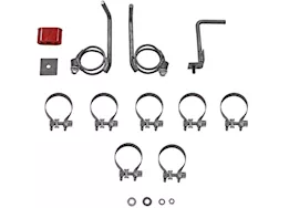Flowmaster 09-21 tundra, 5.7l i-force, 2/4 wheel drive, 2.50in, incl. flanged dual inlet pi