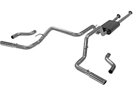 Flowmaster 09-21 tundra, 5.7l i-force, 2/4 wheel drive, 2.50in, incl. flanged dual inlet pi