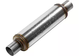 Flowmaster 2.25inin(c)/out(c) flow fx, round, 14in body