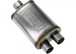 Flowmaster 3.0in(center in)/2.5in(dual out)  flow fx muffler