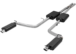 Flowmaster 16 charger se/sxt/15-16 chrysler 300s 3.6l v6 cat-back super 44 series mufflers 409s stainless steel