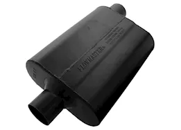 Flowmaster Super 44 series muffler, 2.50in in (c) / out (o), 4in x 9.75in x 13in case: ea