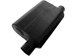 Flowmaster Super 44 series muffler, 2.50in in (o) / out (o), same offsets, 4in x 9.75in x 13in case: ea
