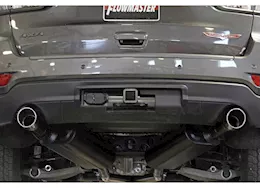 Flowmaster 11-21 grand cherokee 3.6/5.7l force ii 2.5in ss cat-back exhaust sys, dual out rear exit