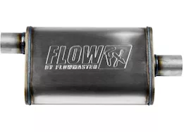 Flowmaster 2.25in (offset in /center out) flow fx muffler