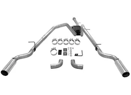 Flowmaster 14-16 silverado/sierra 1500 crew cab 5.3l flex fuel exhaust system