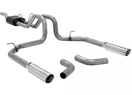 Flowmaster 98-03 f150 4.6l/5.4l v8 cat-back exhaust system 409s ss