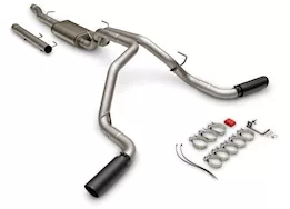Flowmaster 14-c ram 2500/3500 6.4l flowfx cat-back exhaust, 3.5in x 3in, dual out, 4in tip,