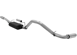 Flowmaster 14-16 silverado/sierra 1500 5.3l v8 crew/double cab cat back system 409s single side exit force ii