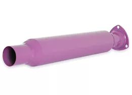 Flowtech Purple hornie 3in hdr muff