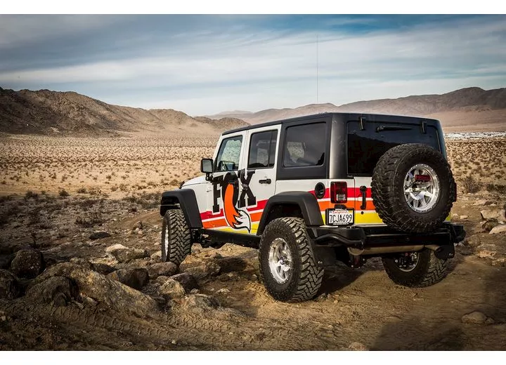 Fox Shocks 18-c wrangler jl; 20-c gladiator ats stabilizer, 8.1in trav, 23.2in ext, through-shaft, axle mount