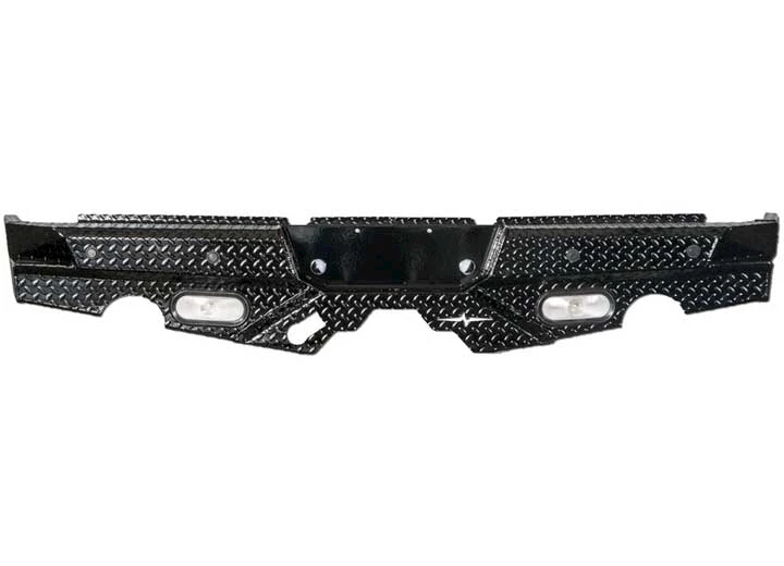 Frontier Truck Gear Diamond Rear Bumper with Lights Main Image