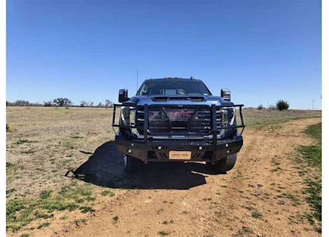 Frontier Truck Gear 24-c sierra 2500/3500hd original front bumper with camera gloss black Main Image