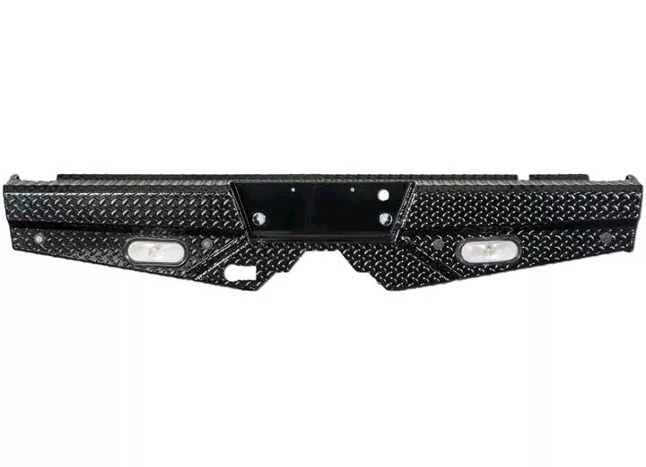 Frontier Truck Gear Diamond Rear Bumper with Lights