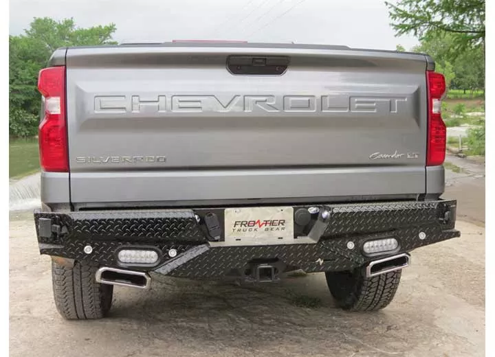 Frontier Truck Gear 19-c silverado/sierra 1500 diamond back bumper with lights and sensors