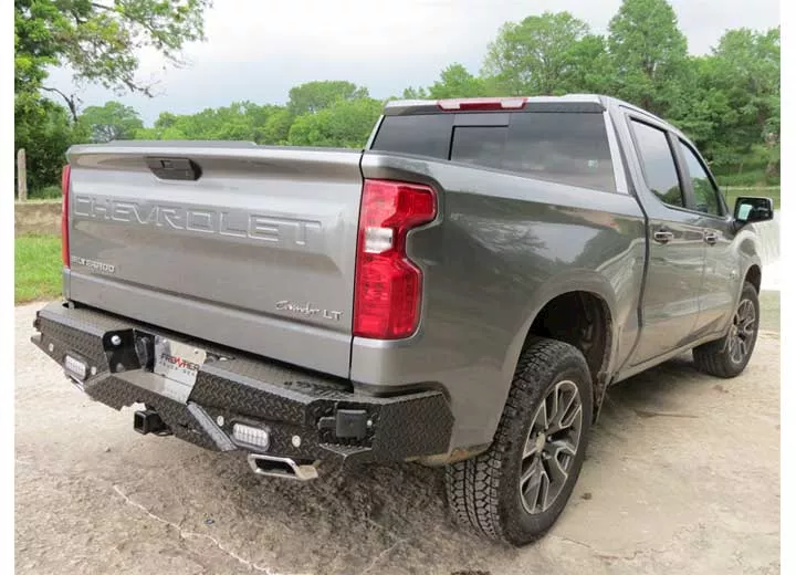 Frontier Truck Gear 19-c silverado/sierra 1500 diamond back bumper with lights and sensors