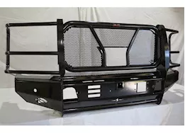 Frontier Truck Gear 23-23 f250/f350/f450 pro front bumper with camera gloss black powder coat
