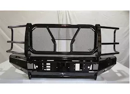 Frontier Truck Gear 23-23 f250/f350/f450 pro front bumper with camera gloss black powder coat