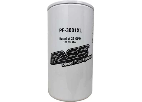 Fass Fuel Systems Titanium Signature Series Wire Mesh Particulate Filter Extended Length