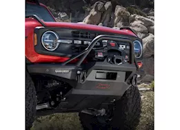 4WP Product 21-c ford bronco 2/4dr  front bumper winch platform; works w/up to 12k winch