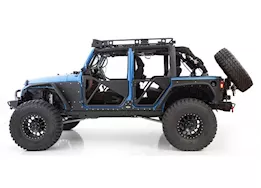 4WP Product 07-18 wrangler jk xrc gen2 tire carrier (raw uncoated)(pics for reference)(works with 76858)