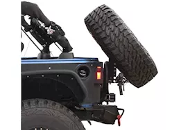 4WP Product 07-18 wrangler jk xrc gen2 tire carrier (raw uncoated)(pics for reference)(works with 76858)