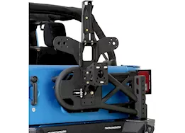 4WP Product 07-18 wrangler jk xrc gen2 tire carrier (raw uncoated)(pics for reference)(works with 76858)