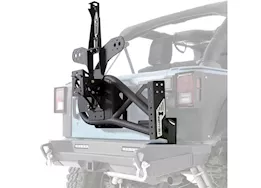 4WP Product 07-18 wrangler jk xrc gen2 tire carrier (raw uncoated)(pics for reference)(works with 76858)