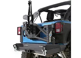 4WP Product 07-18 wrangler jk xrc gen2 tire carrier (raw uncoated)(pics for reference)(works with 76858)