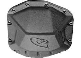 G2 Axle and Gear 18-c wrangler jl; 20-c gladiator m210 front dana 44 hammer differential cover; gray