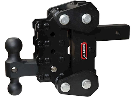 Gen-Y Hitch PHANTOM-XT TORSION-FLEX 2IN SHANK 4.25IN DROP 1K TW 10K HITCH & GH-031 DUAL-BALL
