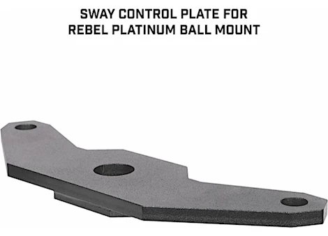 Gen-Y Hitch PHANTOM-X SWAY CONTROL PLATE .7K TW 7K TOWING