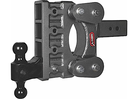 Gen-Y Hitch THE BOSS SERIES-TORSION FLEX, 3IN SHANK, 6IN DROP, 21K HITCH/VERSA-BALL