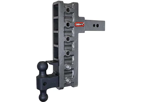 Gen-Y Hitch MEGA-DUTY SERIES, 2.5IN OFFSET SHANK, HITCH, VERSA-BALL & PINTLE