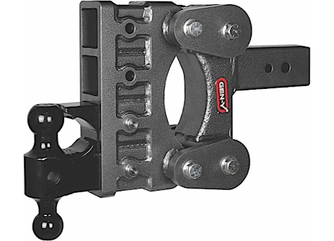 Gen-Y Hitch THE BOSS SERIES-TORSION FLEX, 3IN SHANK, HITCH, VERSA-BALL/PINTLE