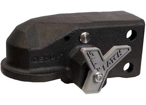 Gen-Y Hitch ADMIRAL COUPLER CHANNEL MOUNT CAST SNAPLATCH 20K CAPACITY 2K TONGUE WEIGHT BLACK