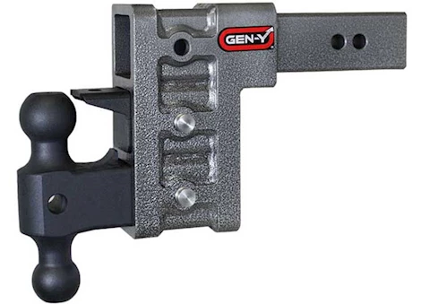 Gen-Y Hitch MEGA-DUTY SERIES, 2.5IN SHANK, HITCH, VERSA-BALL & PINTLE