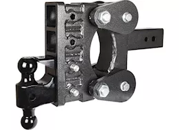 Gen-Y Hitch The boss series - torsion flex, 3in shank, hitch, versa-ball & pintle