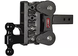 Gen-Y Hitch The boss torsion flex drop hitch, 10k capacity, 5in drop, 2.5in shank, versa ball & pintle