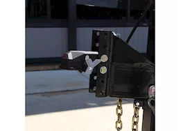 Gen-Y Hitch Admiral coupler, frame mount cast snaplatch 21k capacity 2k tongue weight black