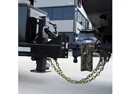 Gen-Y Hitch Admiral coupler, frame mount cast snaplatch 21k capacity 2k tongue weight black