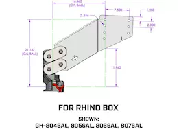 Gen-Y Hitch Auto latch: executive - torsion-flex, fifth wheel to gooseneck ball coupler, 5.5k pin weight