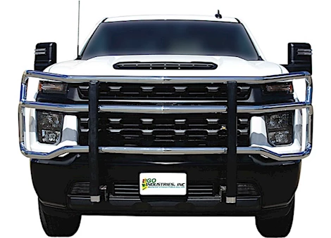 Go Industries 2020 silverado  2500hd/3500 big tex grille guard - chrome Main Image