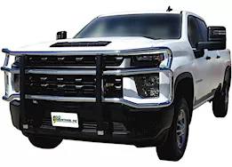 Go Industries 2020 silverado  2500hd/3500 big tex grille guard - chrome